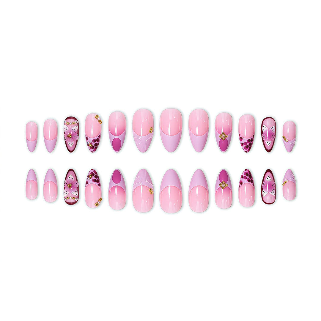 Premium Floral Nail Art Extensions Stornfield