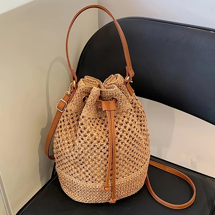 Hand-knotted bags with foldable design Stornfield