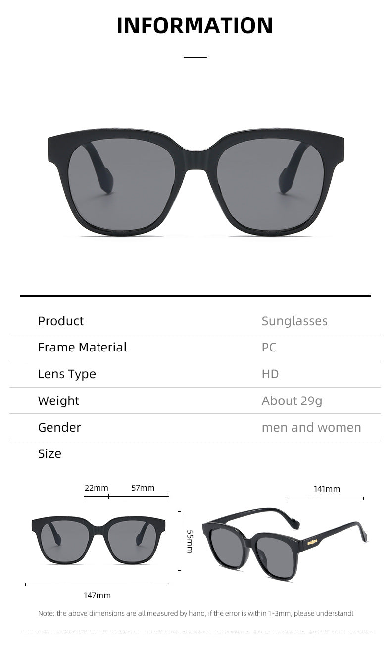 Women’s classic sunglasses with modern oversized frame Stornfield