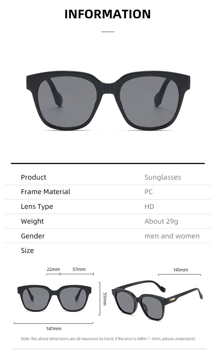 Women’s classic sunglasses with modern oversized frame Stornfield