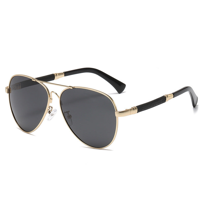 Women's aviator sunglasses with elegant metallic frame and UV protection Stornfield