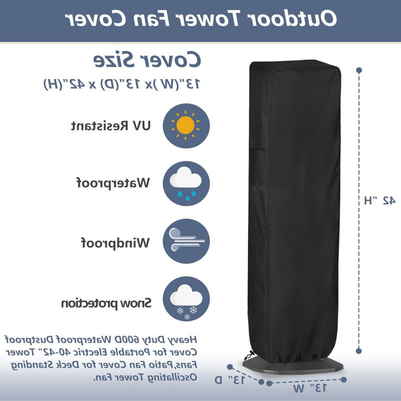 Unisex cover for pedestal fans Stornfield