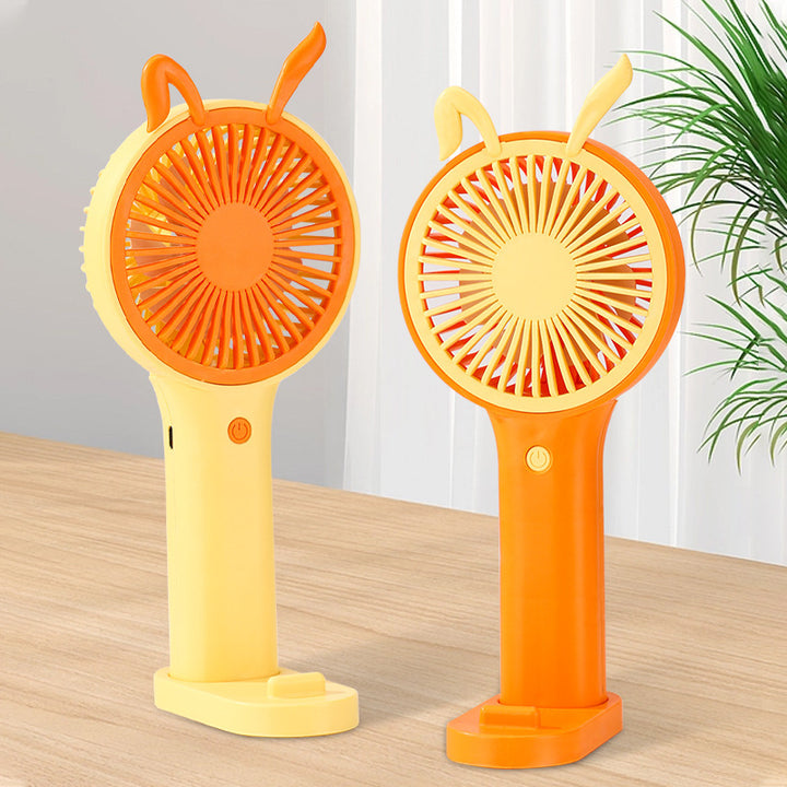 Unisex portable hand fan with smartphone holder Stornfield