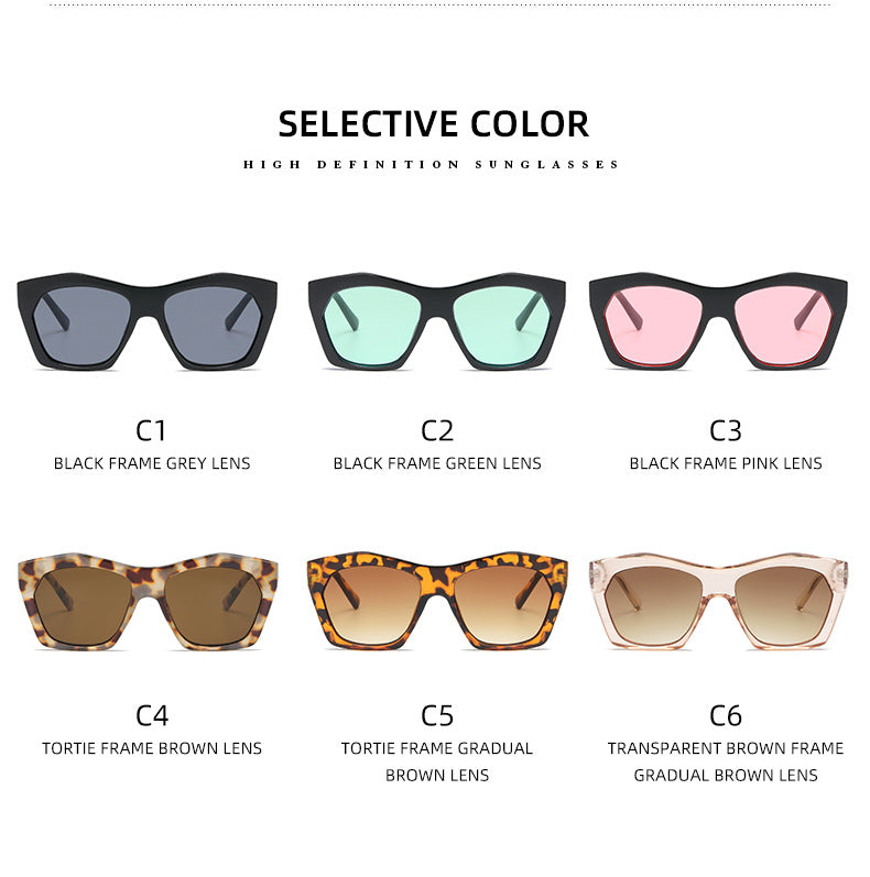 Women's fashionable sunglasses in striking leopard pattern Stornfield