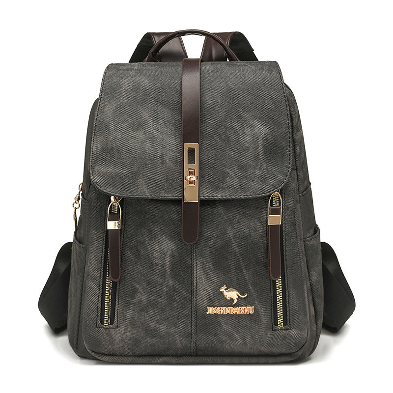 Vintage Canvas Travel Backpack Stornfield