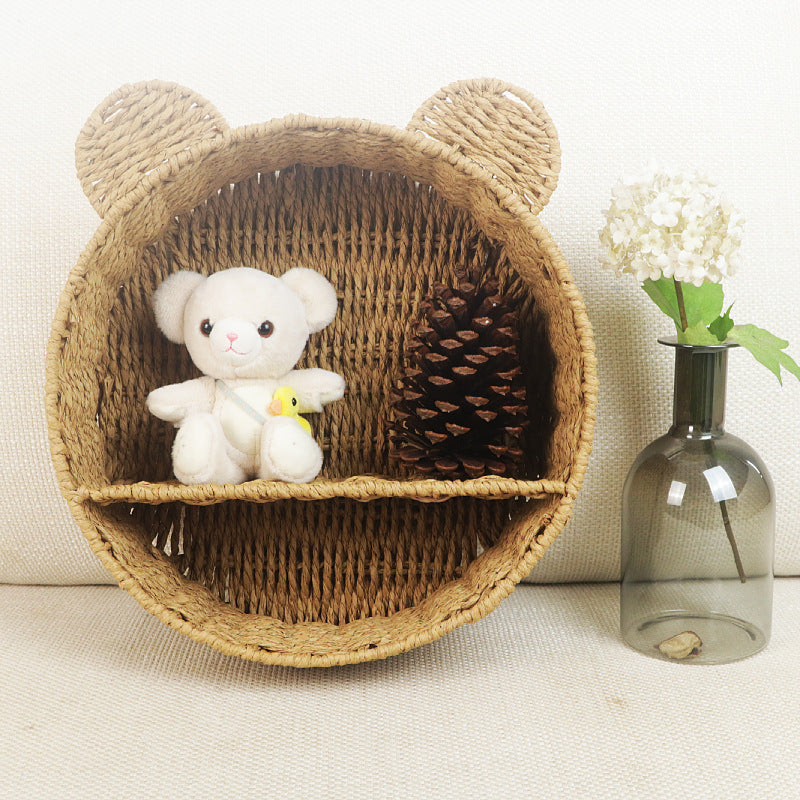 Creative wall shelf in bear design Stornfield