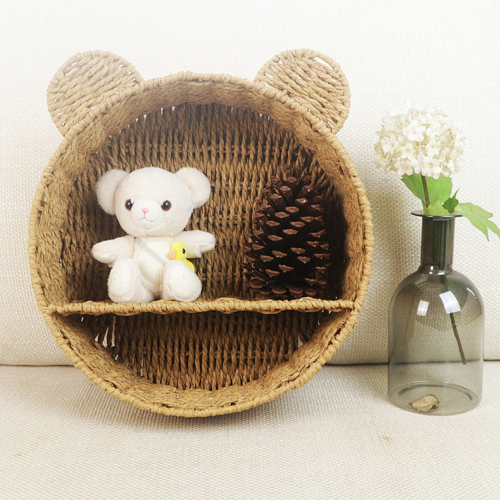 Creative wall shelf in bear design Stornfield