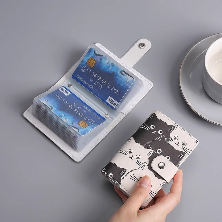 Cute Cat Print Wallet