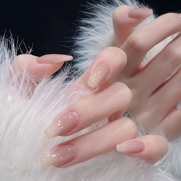 Elegant Long Press-On Nails Stornfield
