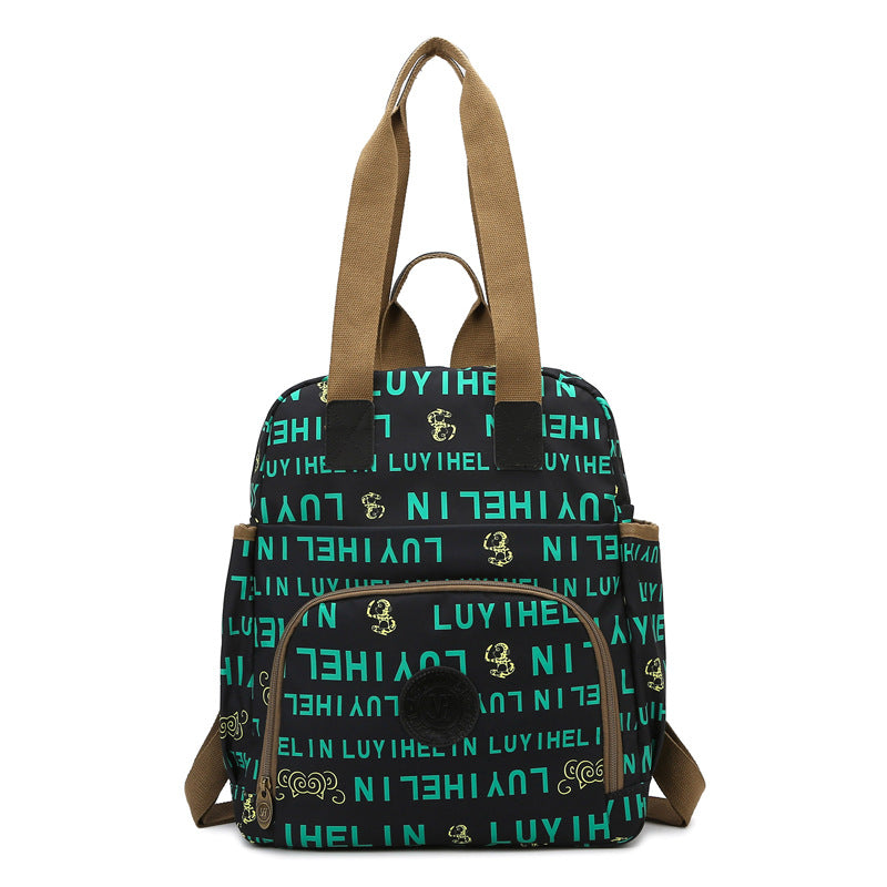 Floral Print Multi-Functional Backpack Stornfield