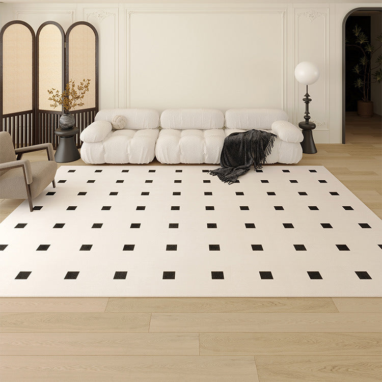 Contemporary Piano Key Design Area Rug