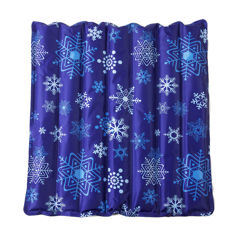 Ladies cooling mat with innovative snowflake structure Bowlift