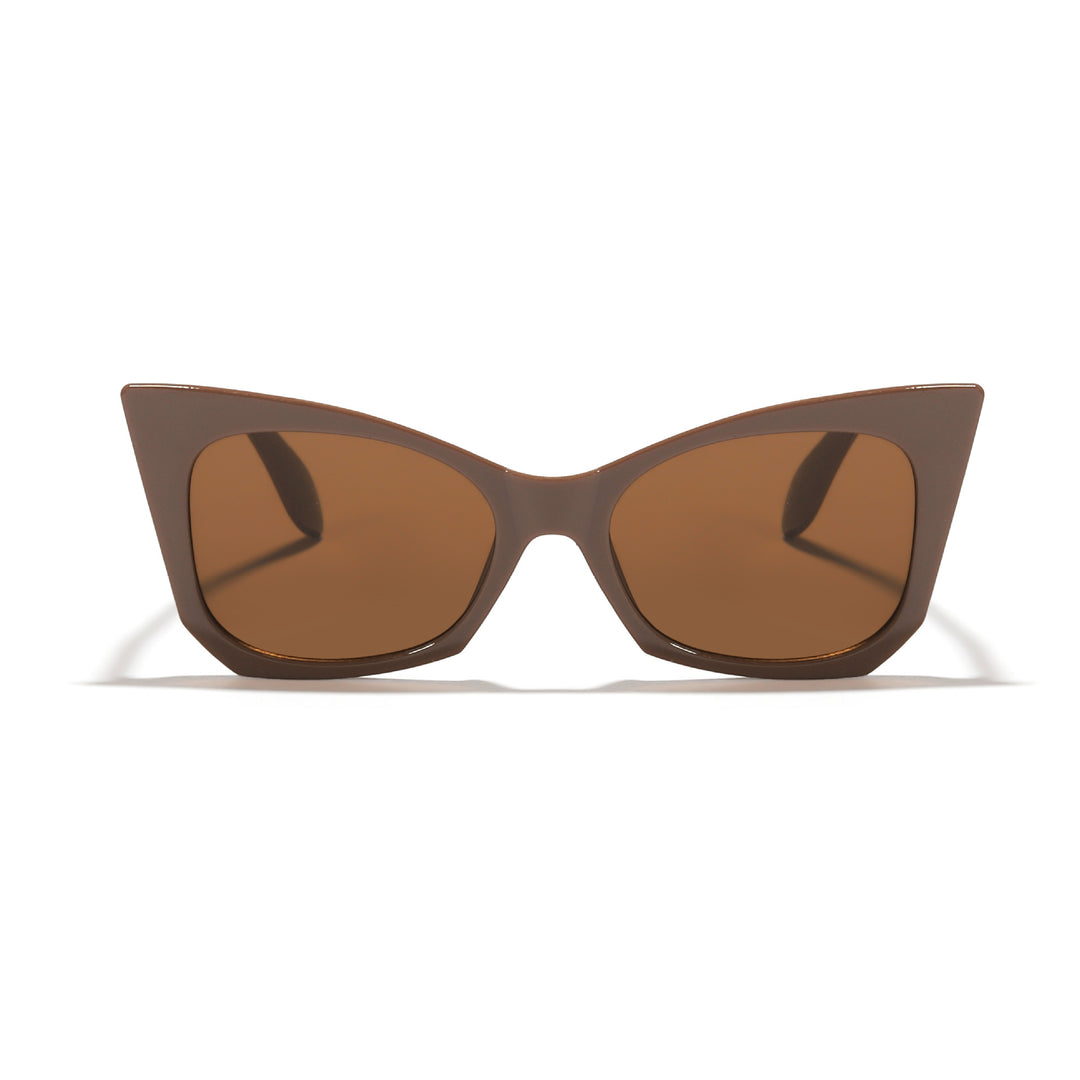 Women's sunglasses in trendy cat-eye design with striking leopard pattern Stornfield