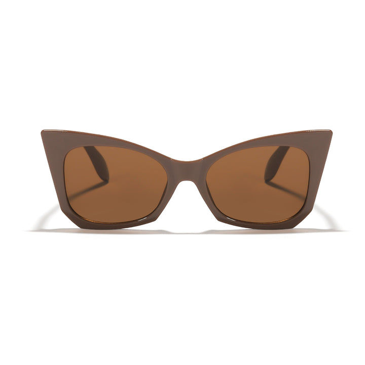 Women's sunglasses in trendy cat-eye design with striking leopard pattern Stornfield