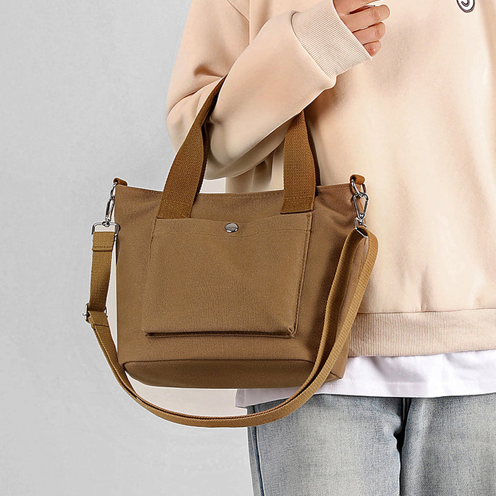 Compact Multi-Functional Canvas Handbag Stornfield