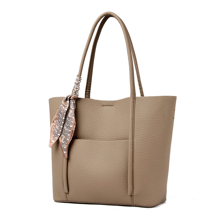 Textured Leather Tote Bag Stornfield