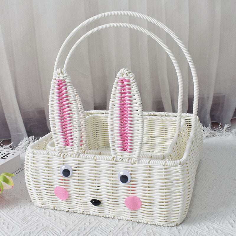 Decorative Bunny-Themed Storage Basket Stornfield