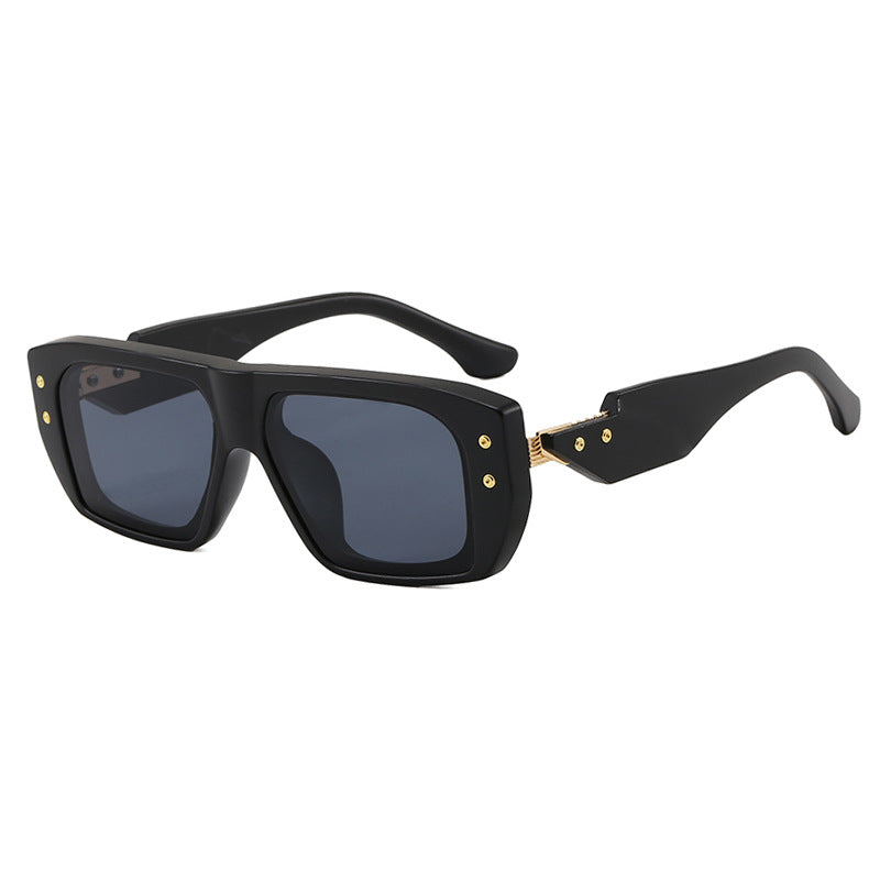Women's fashionable square glasses with multicolored transparent frame Stornfield