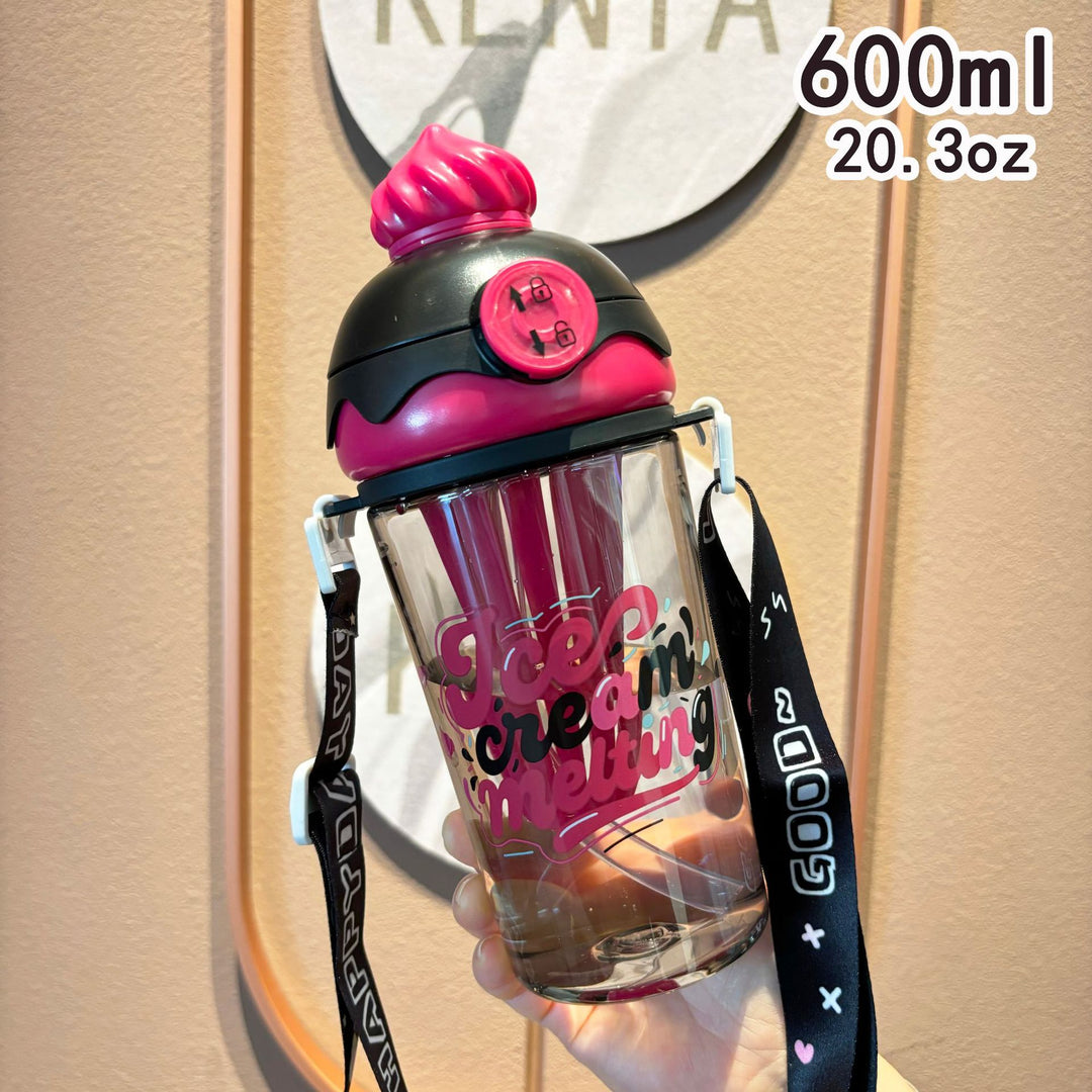 Ladies creative drinking bottle in ice cream design Stornfield