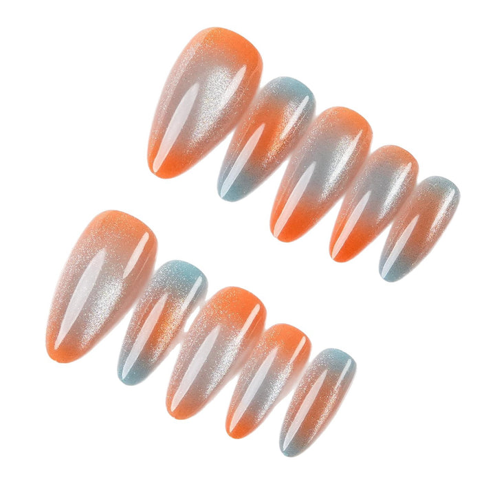 Ombre Glitter Press-On Nail Set