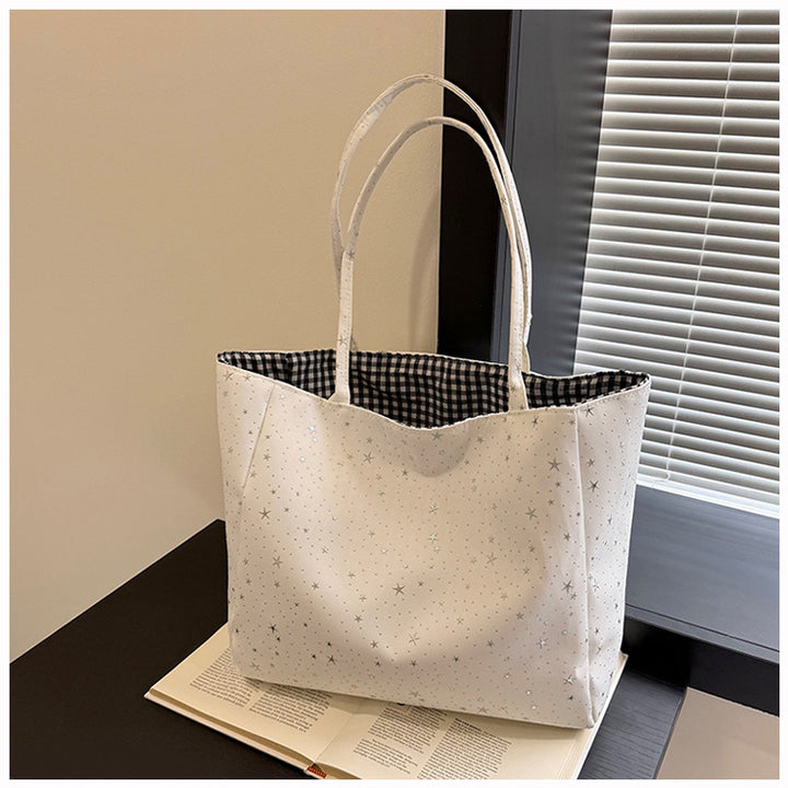 Stylish Star-Patterned Tote Bag Stornfield