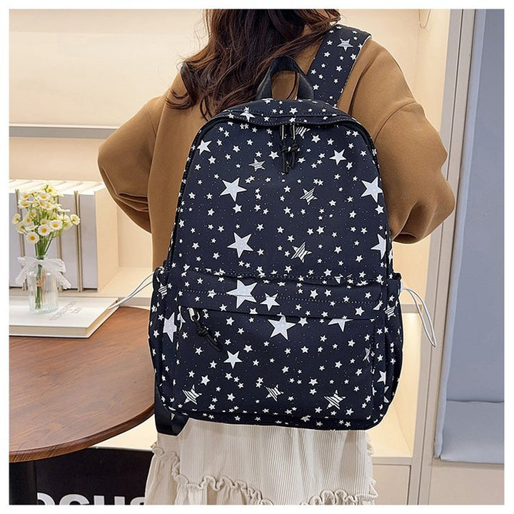 Backpack with Sparkling Star Motif and Charming Pendant Stornfield