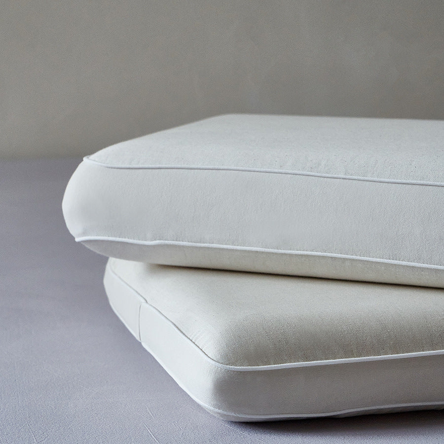 Ergonomic Memory Foam Lumbar Support Pillow with Breathable Removable Cover