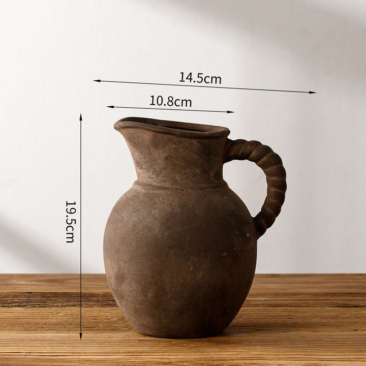 Elegant and Rustic Ceramic Carafe Stornfield