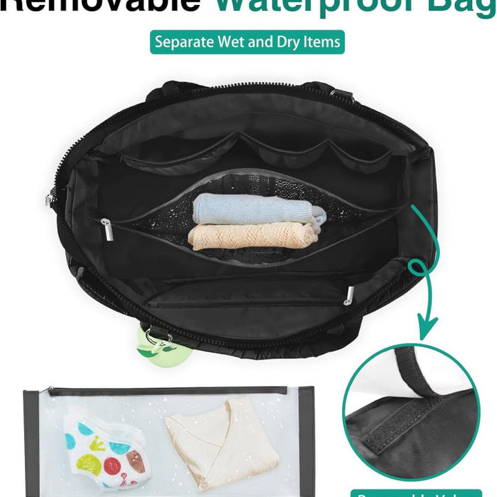 Fashionable Tote Bag with Spacious Compartments and Insulating Interior Stornfield