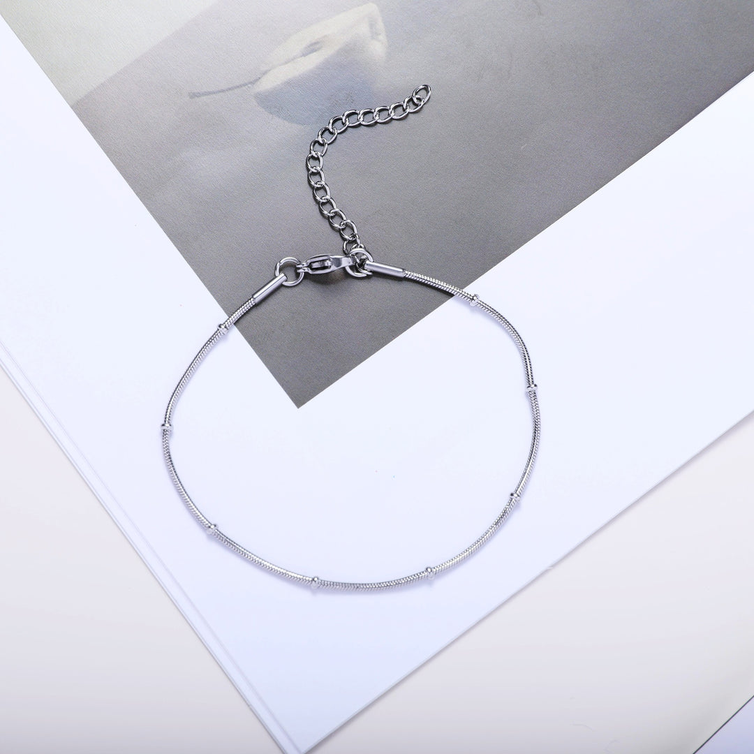Adjustable Beaded Chain Bracelet Stornfield