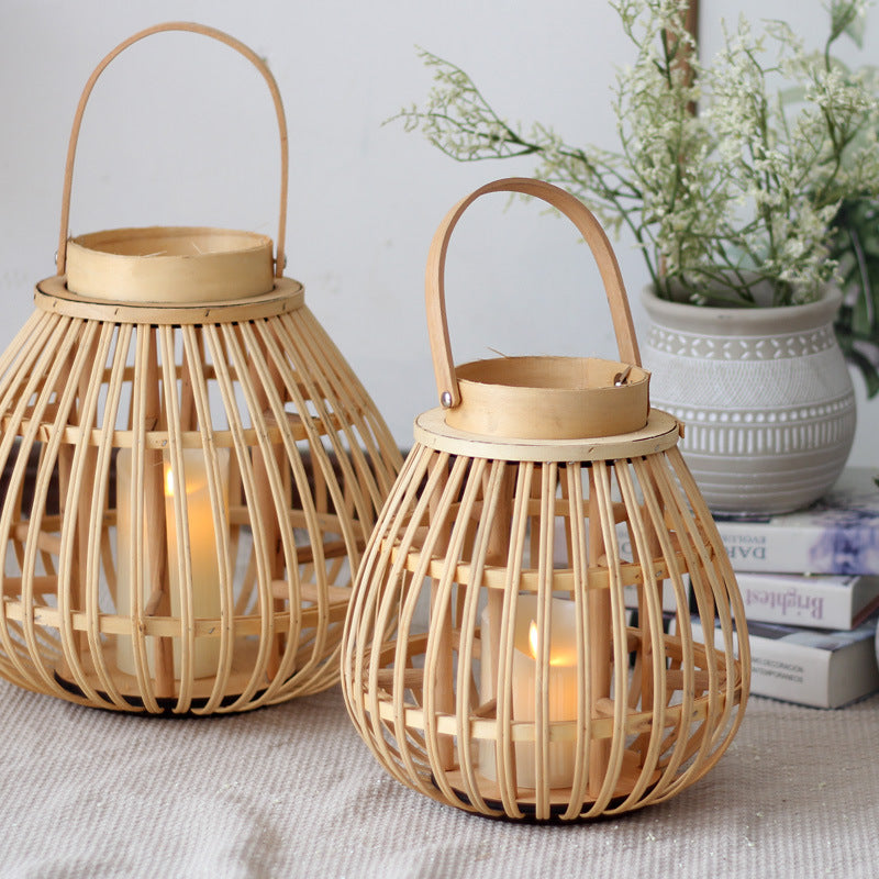 Handmade Rattan Lantern Stornfield