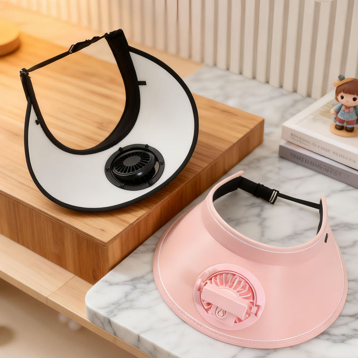 Ladies wearable cooling collar with fan Stornfield