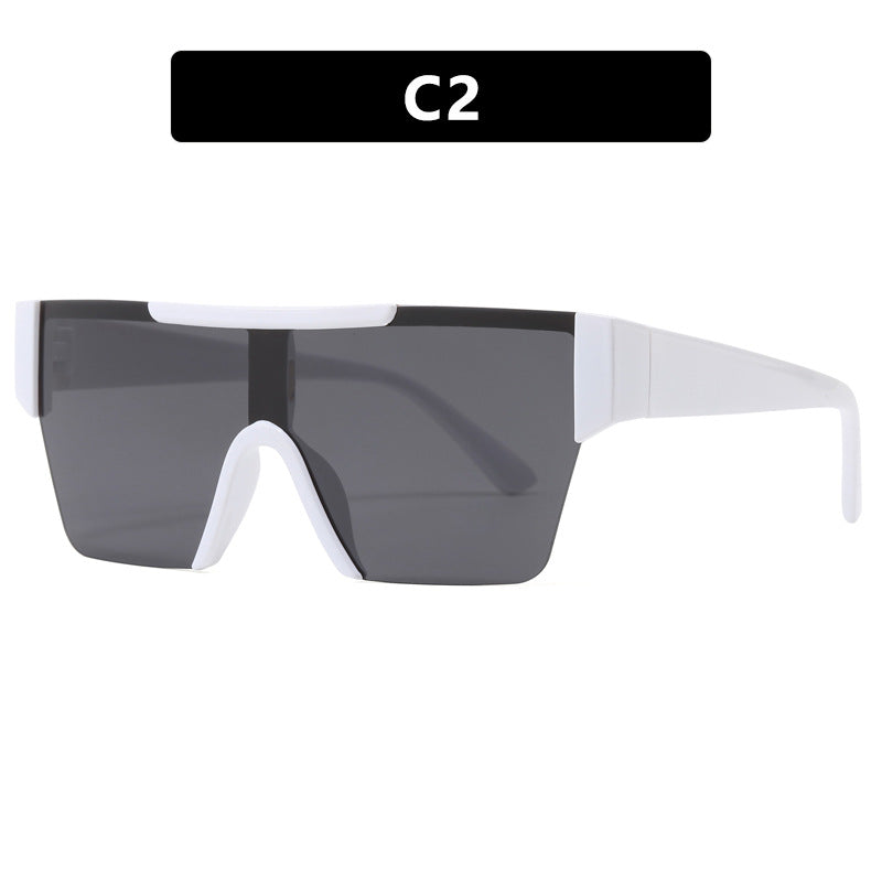 Women's futuristic sports sunglasses with UV protection and wide lens area Stornfield