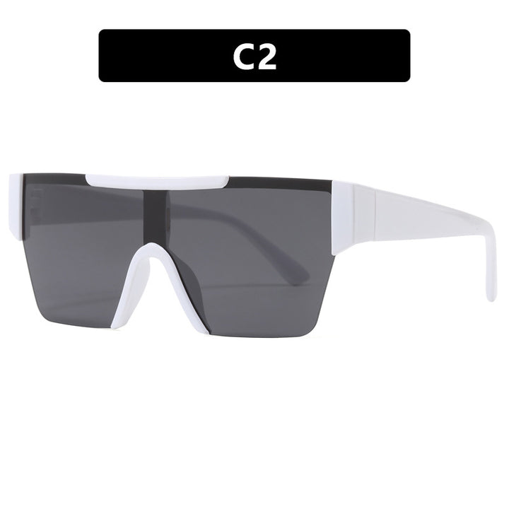 Women's futuristic sports sunglasses with UV protection and wide lens area Stornfield