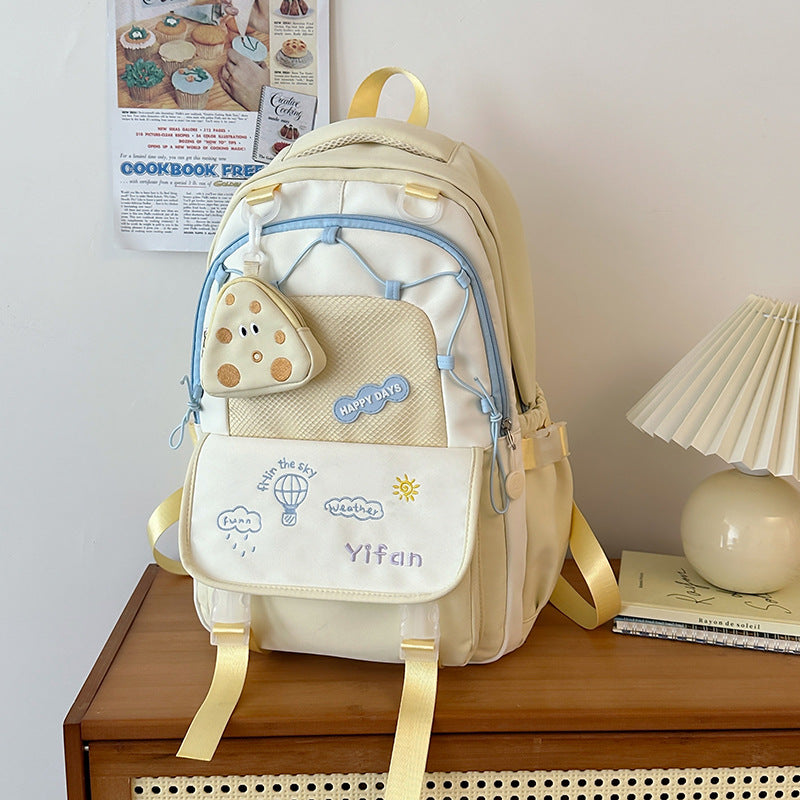 Playful Character Design School Backpack Stornfield