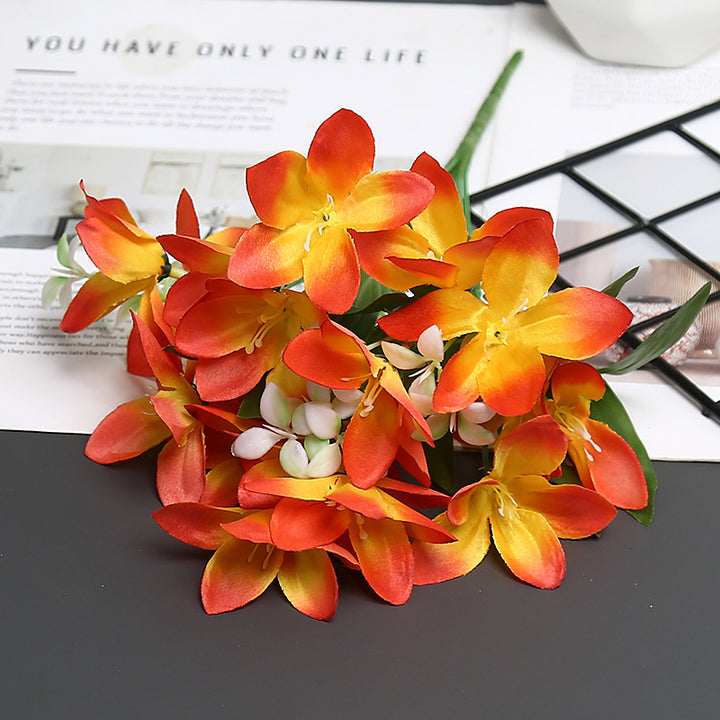 Decorative Realistic Flower Bouquet for Home Decor