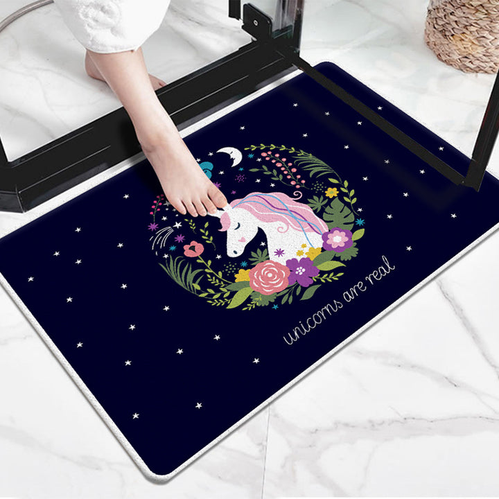 Cute Cartoon Dog-Themed Doormat Stornfield