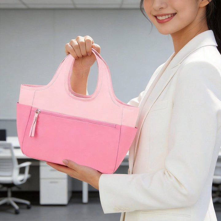 Insulated picnic bag with practical outer pocket Stornfield