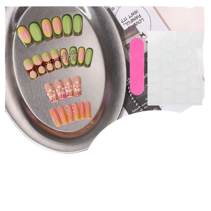 Creative Floral Press-On Nail Tips Stornfield