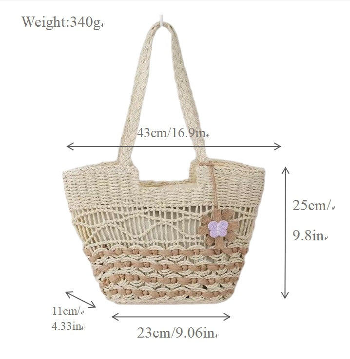 Handwoven Beach Tote Stornfield