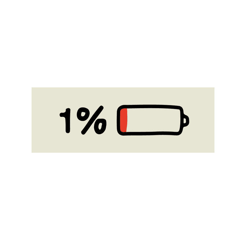 Battery Level Indicator Wall Art