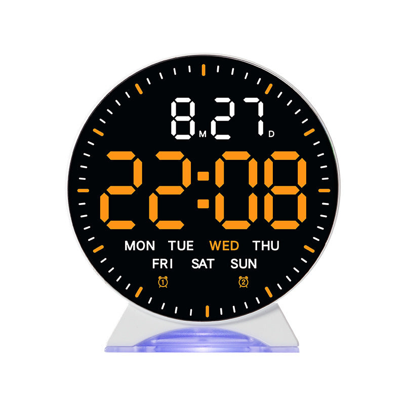 Digital alarm clock with intelligent LED display and multifunctional features Stornfield