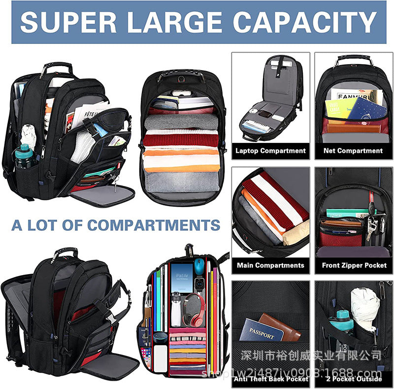 Versatile Tech Backpack with Multiple Compartments Stornfield