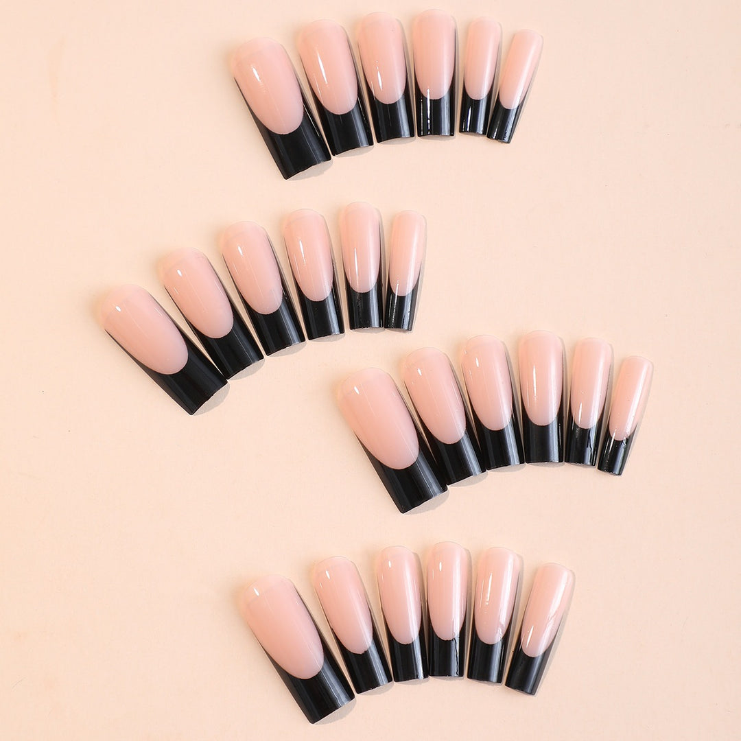 Artificial nail set with elegant ombre design Stornfield