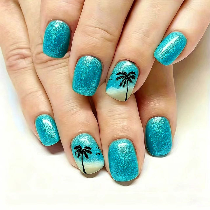 Caribbean-Inspired Nail Art Stornfield
