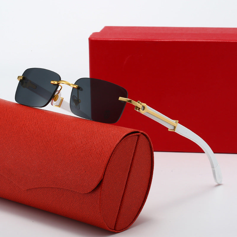 Women's fashionable sunglasses with elegant metal frame and polarized lenses Stornfield