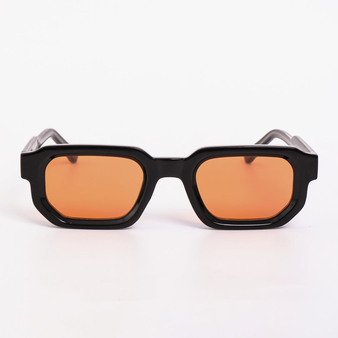 Women's sunglasses in a futuristic design with a shiny frame and fashionable lenses Stornfield