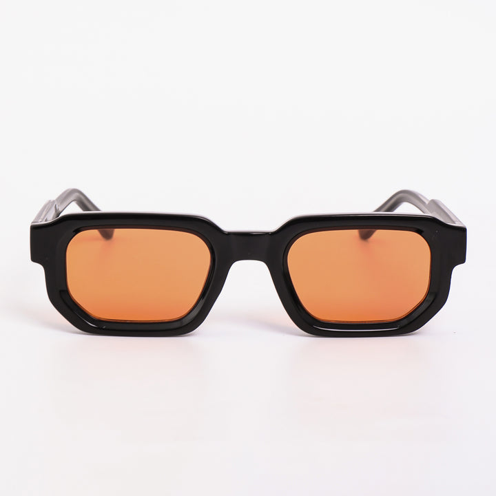 Women's sunglasses in a futuristic design with a shiny frame and fashionable lenses Stornfield