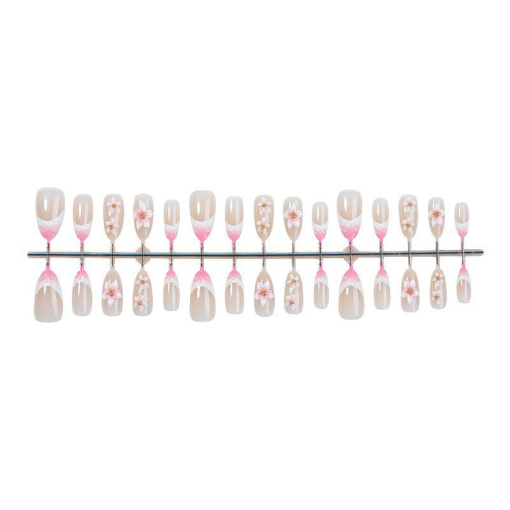 Artistic nail designs with floral accents Stornfield