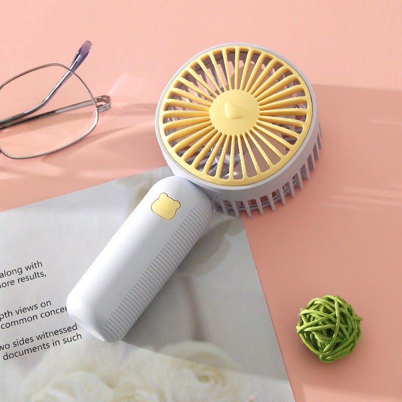 Unisex Portable Hand Fan with Ergonomic Handle and Innovative Design Stornfield
